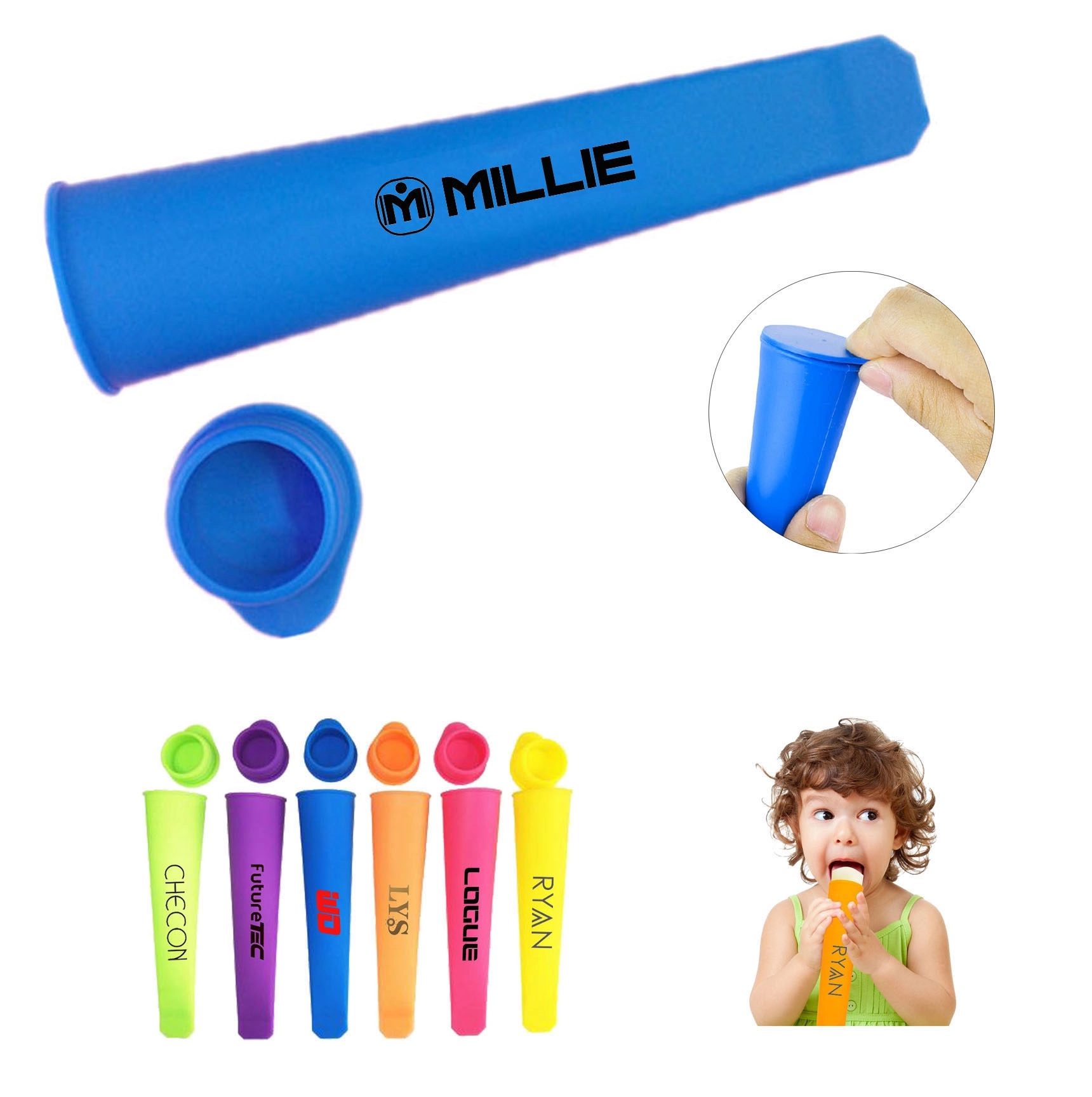 DIY Ice Cream Silicone Mold Handheld 2