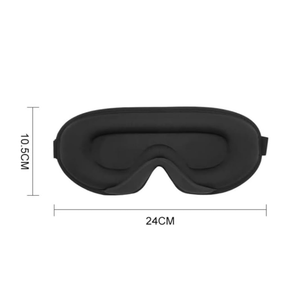Comfortable Lycra Sleep Mask for Travel and Restful Sleep 2