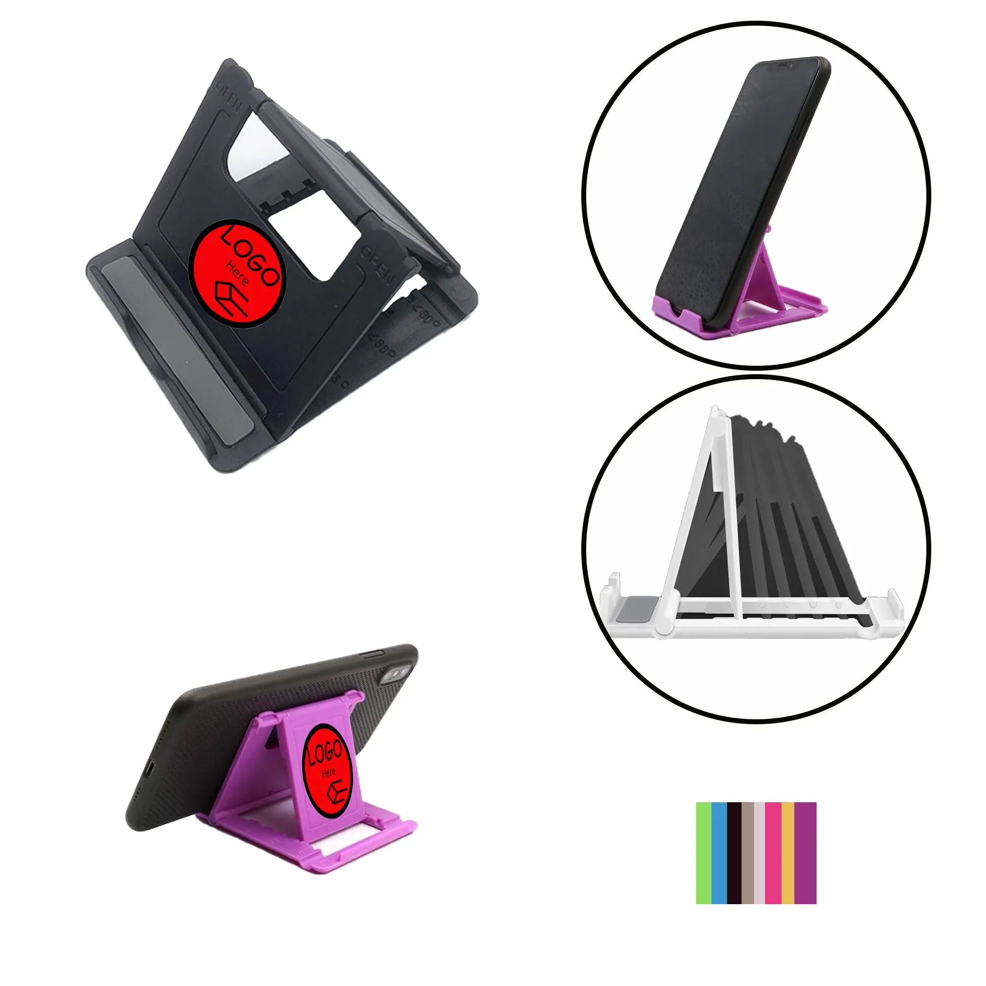 ABS Foldable Desktop Cell Phone Holder