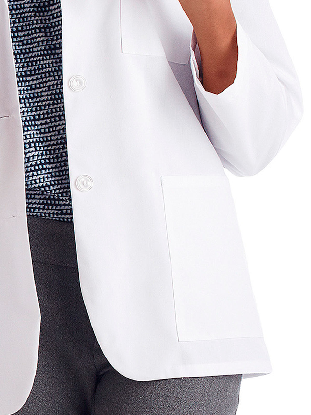 Meta Labwear - Women's Three-Pocket 28" Consultation Lab Coat 1