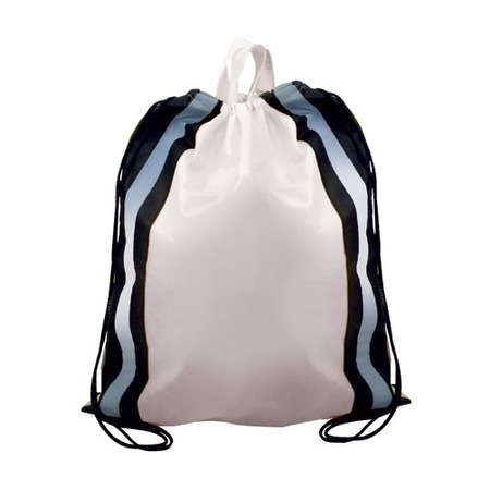 NW Reflective Drawstring Backpack 11
