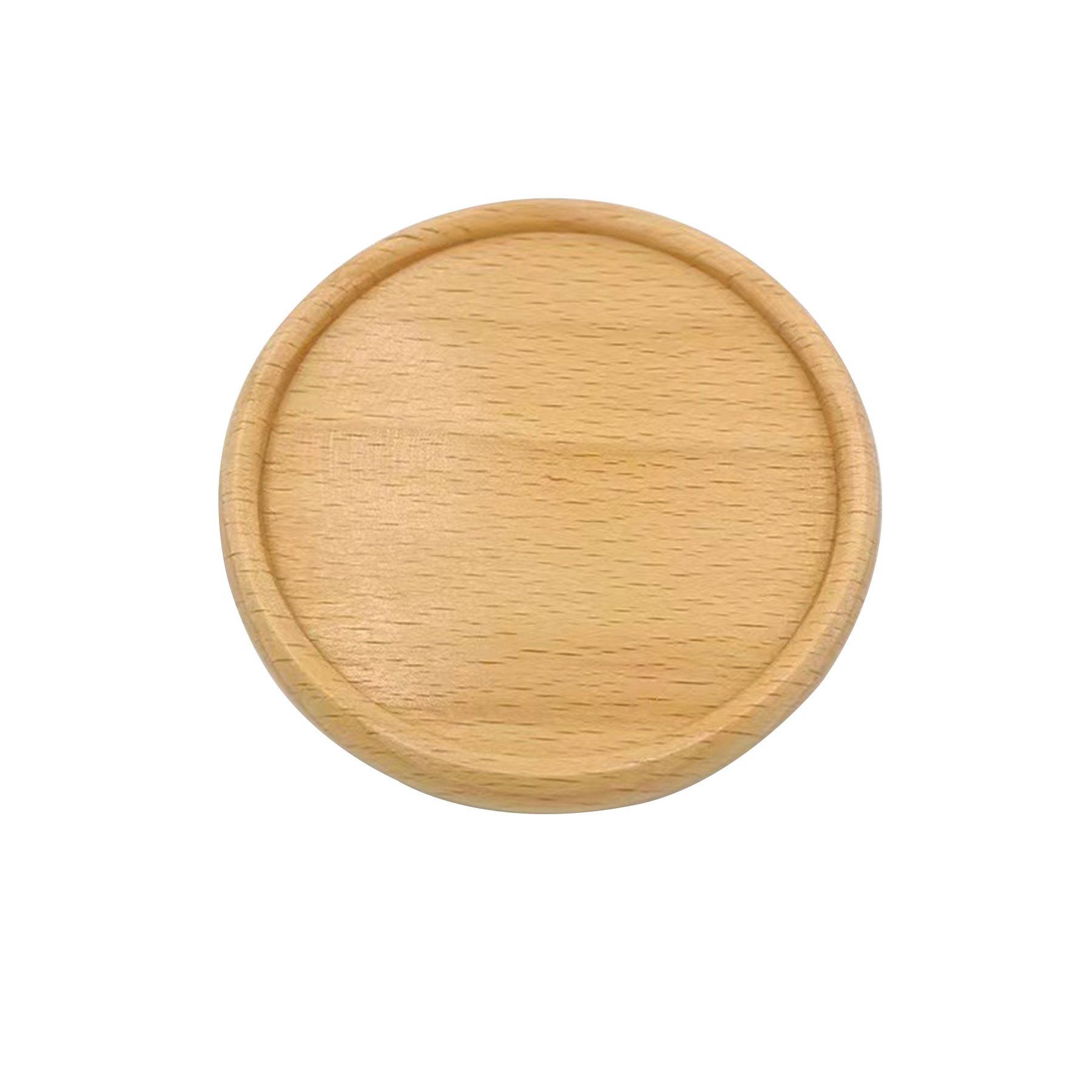 Groove Style Beech Wood Coaster 2