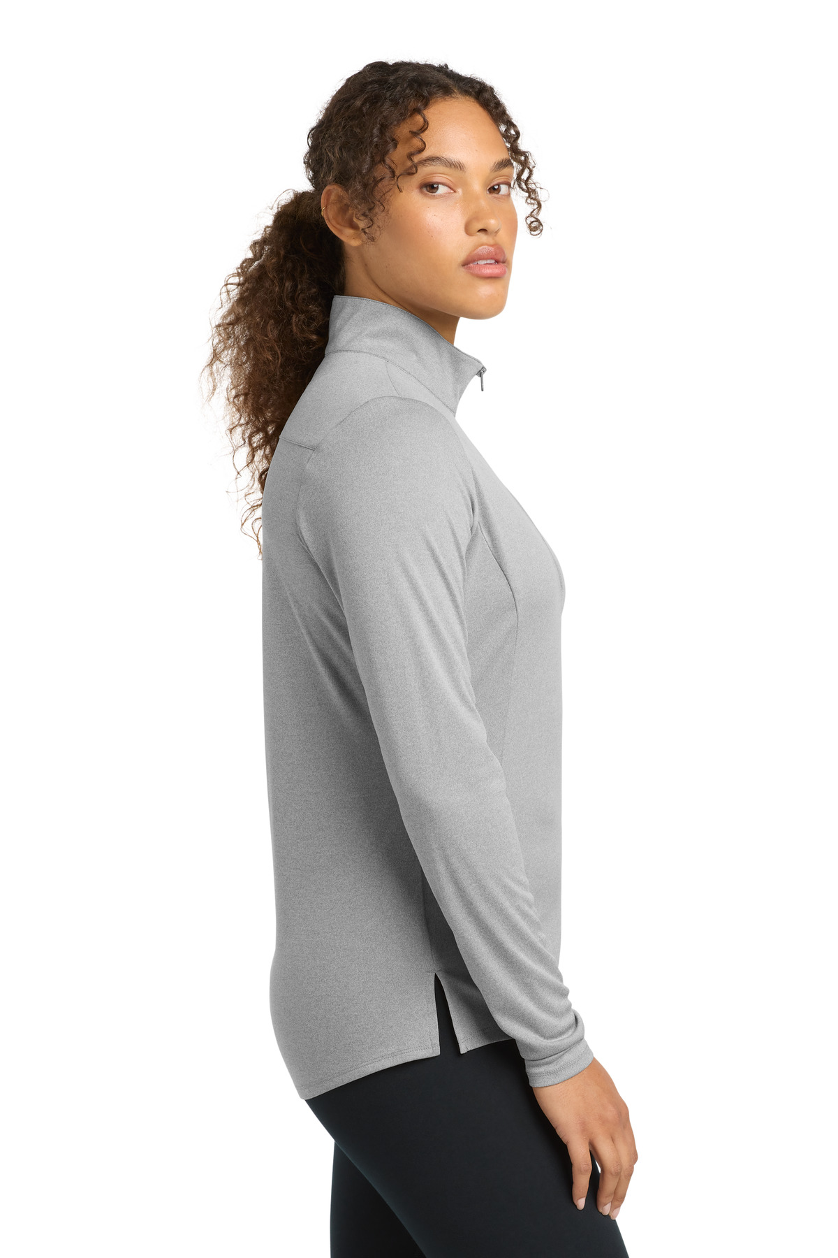 Sport-Tek Women's Endeavor 1/2-Zip Pullover. LST469, custom hoodie or sweatshirt with logo imprint 10