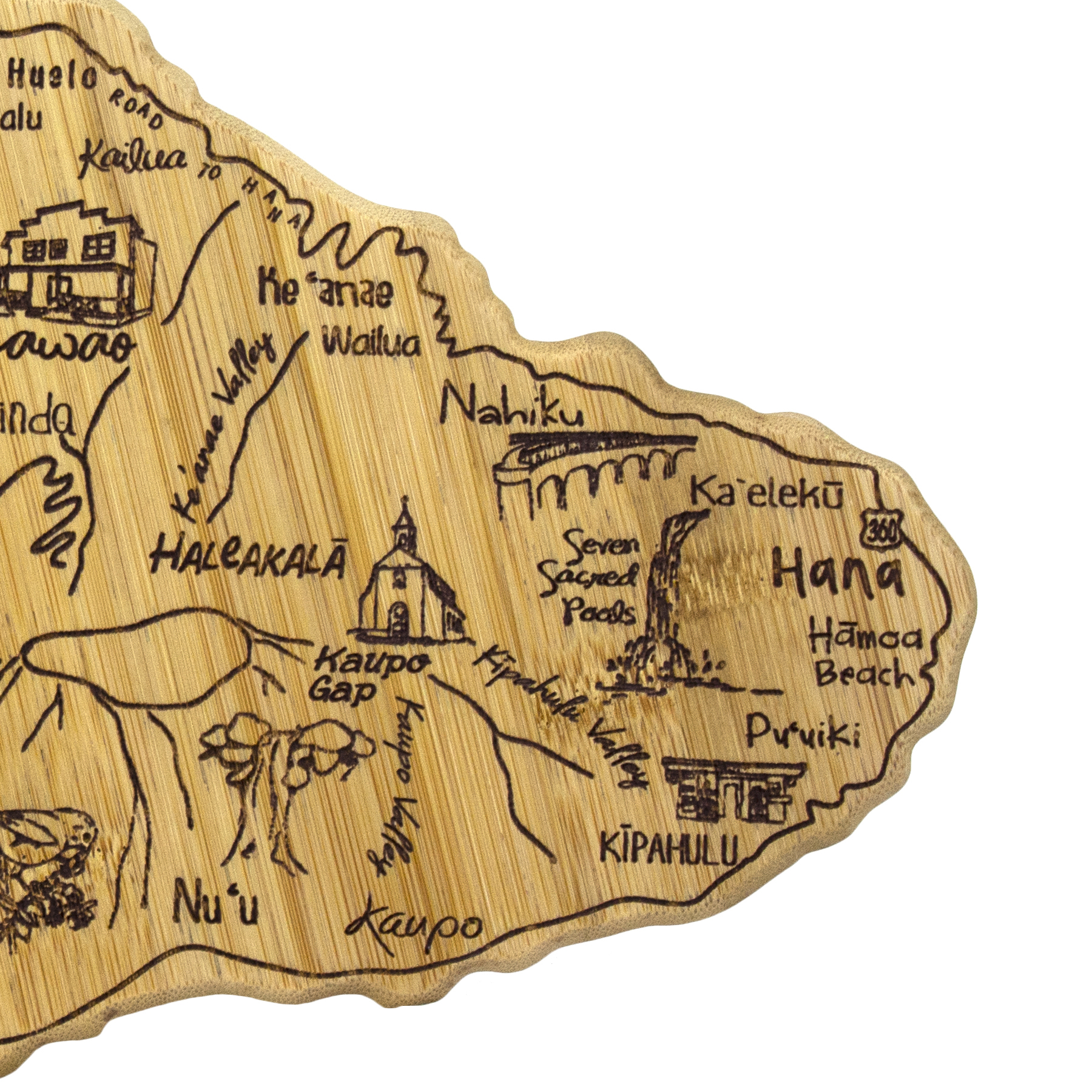 Destination Maui Hawaii Cutting & Serving Board 6