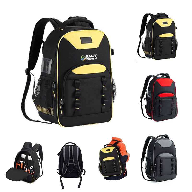 Tool Storage Backpack Electrician Multi-function Maintenance Toolbag 3