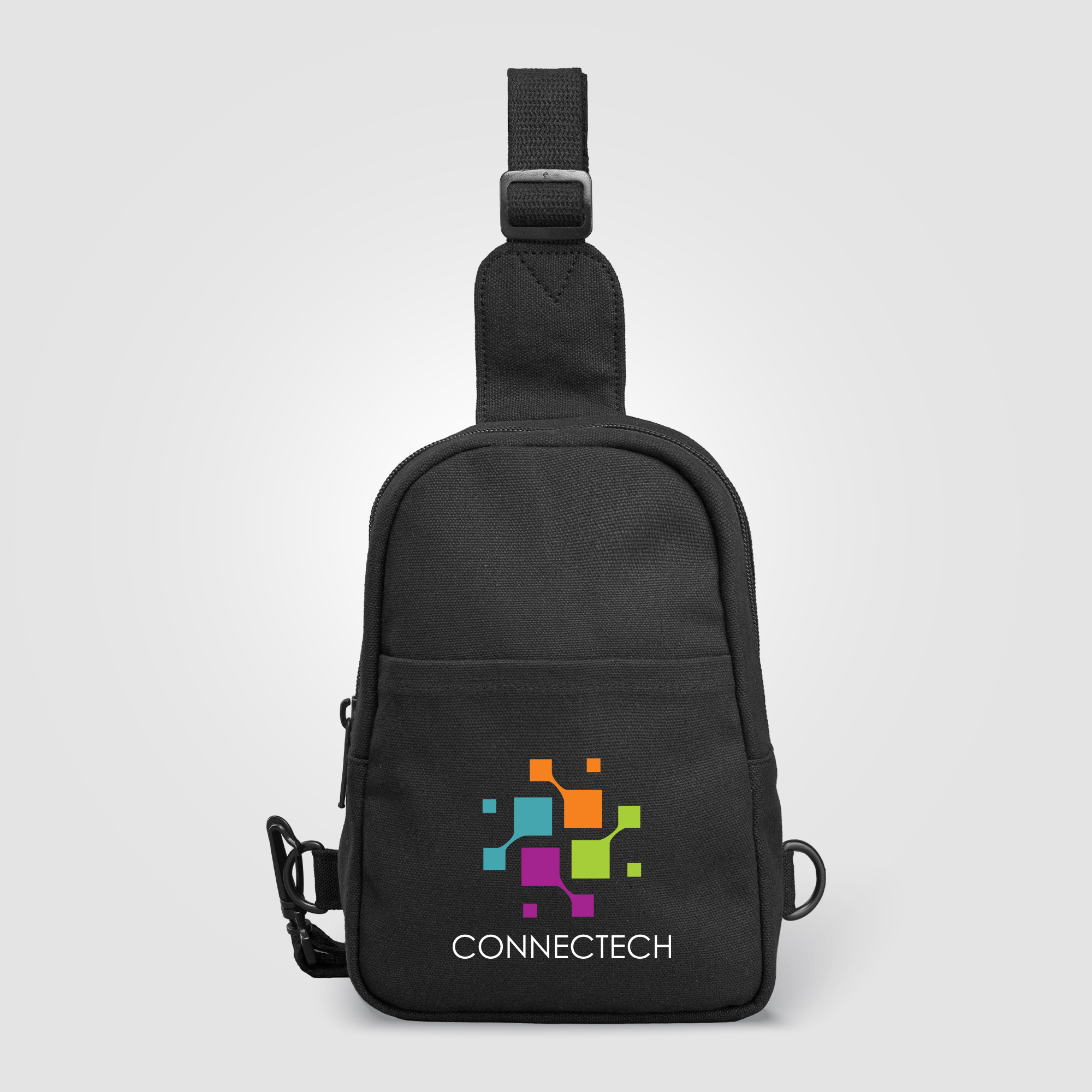 Canyon 12oz. Recycled Cotton Adjustable Strap Crossbody Bag - 1.5L 3