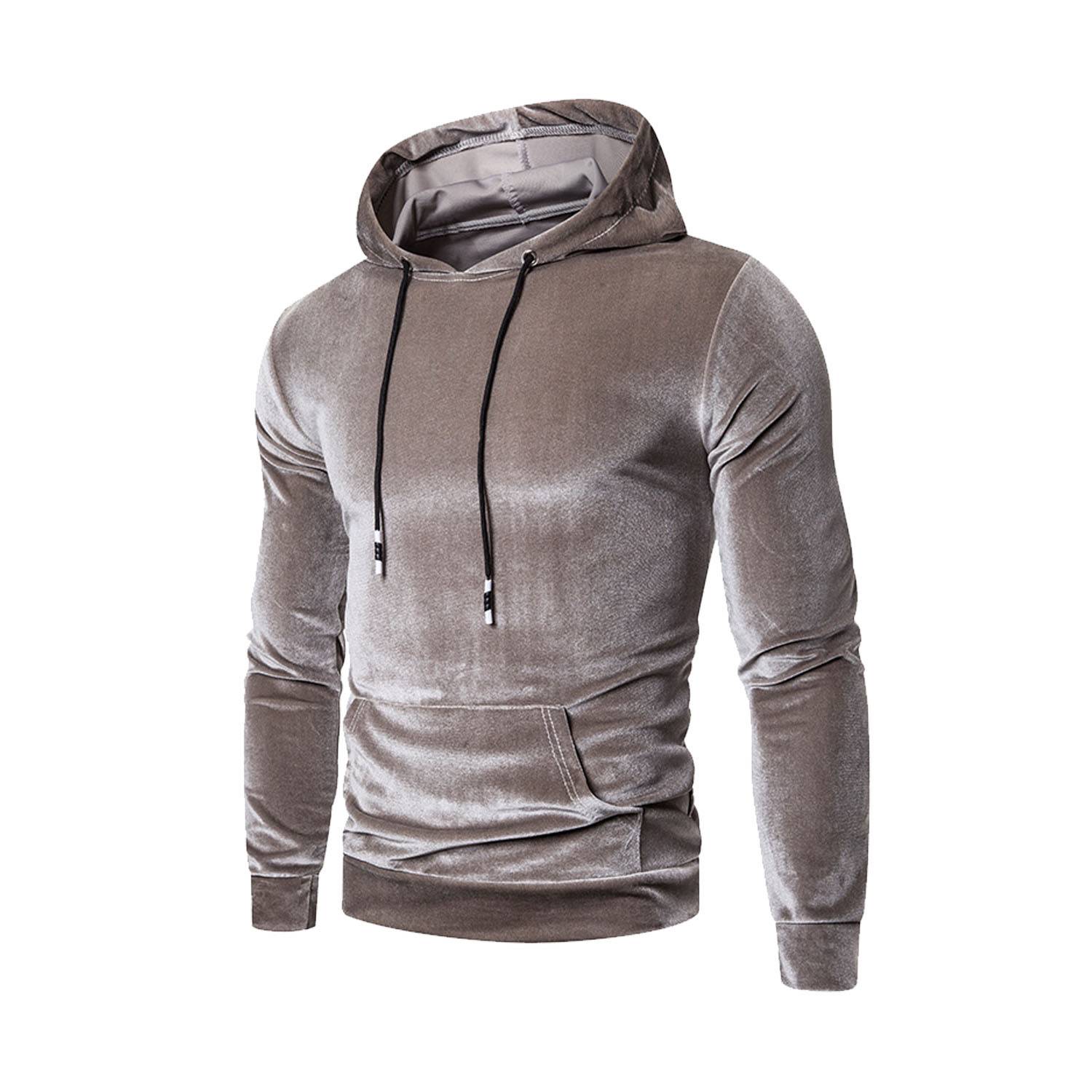 Men Winter Soft Polyester Long Sleeve Hoodie Sweatshirts, custom hoodie or sweatshirt with logo imprint 4