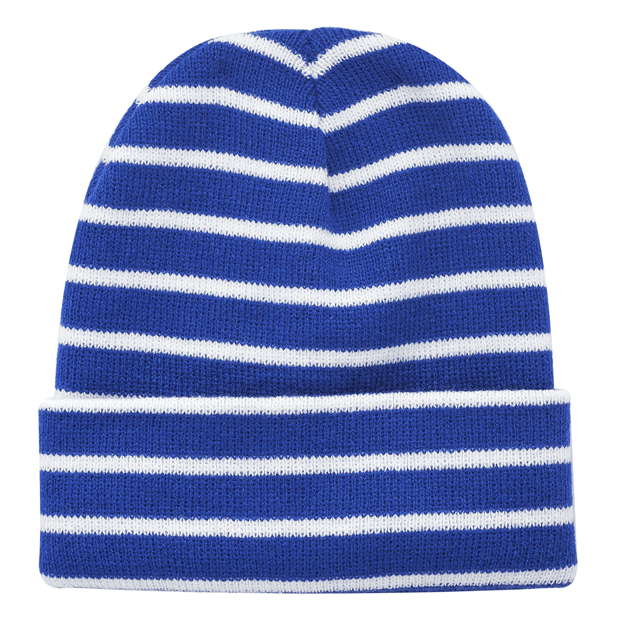 Cozy Striped Knit Beanie for All Seasons 4