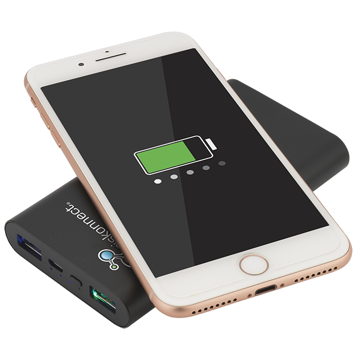 UL Cert Tri-Way Wireless & Power Bank 10,000mAh 19