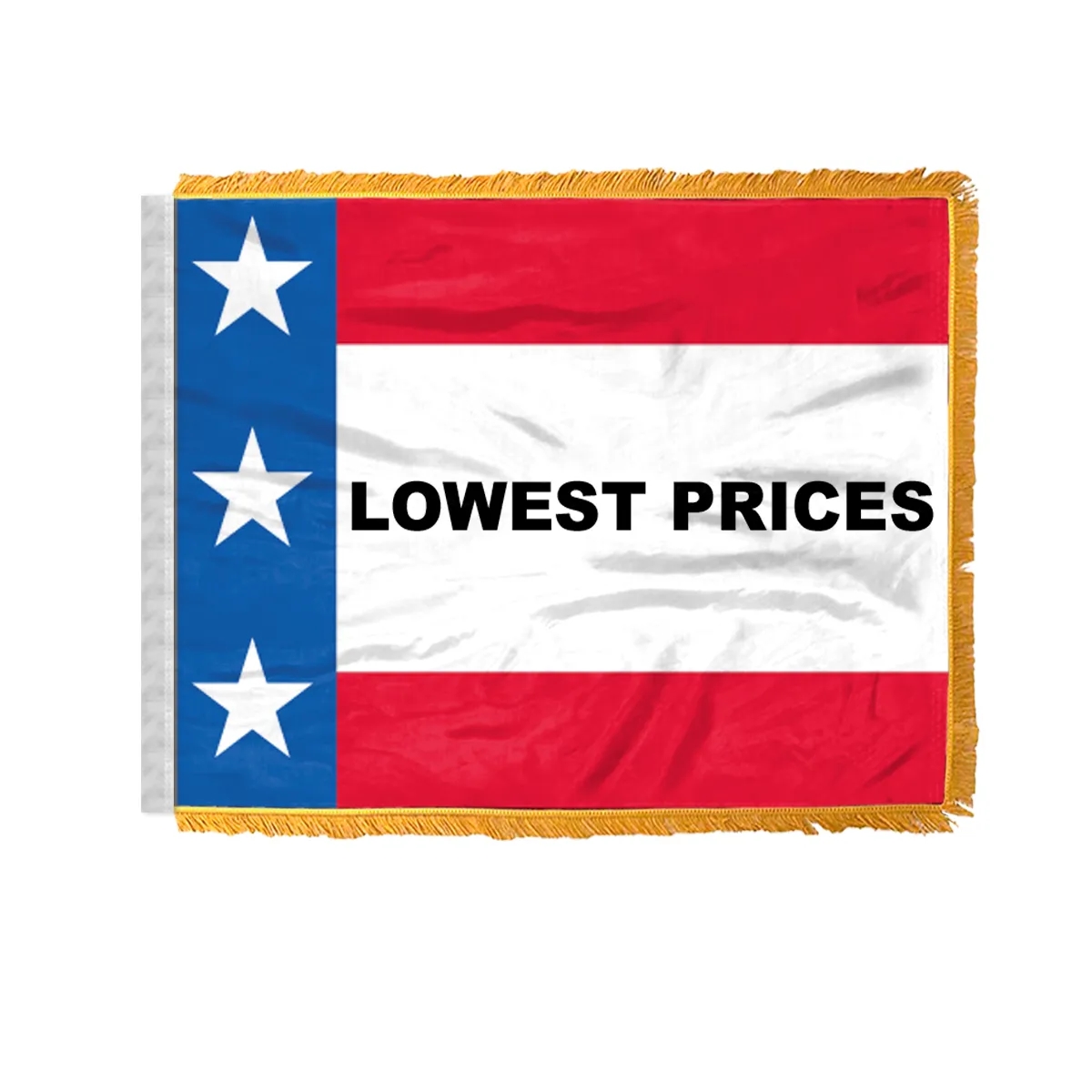 12" x 18" Patriotic Message Antenna Flag 15