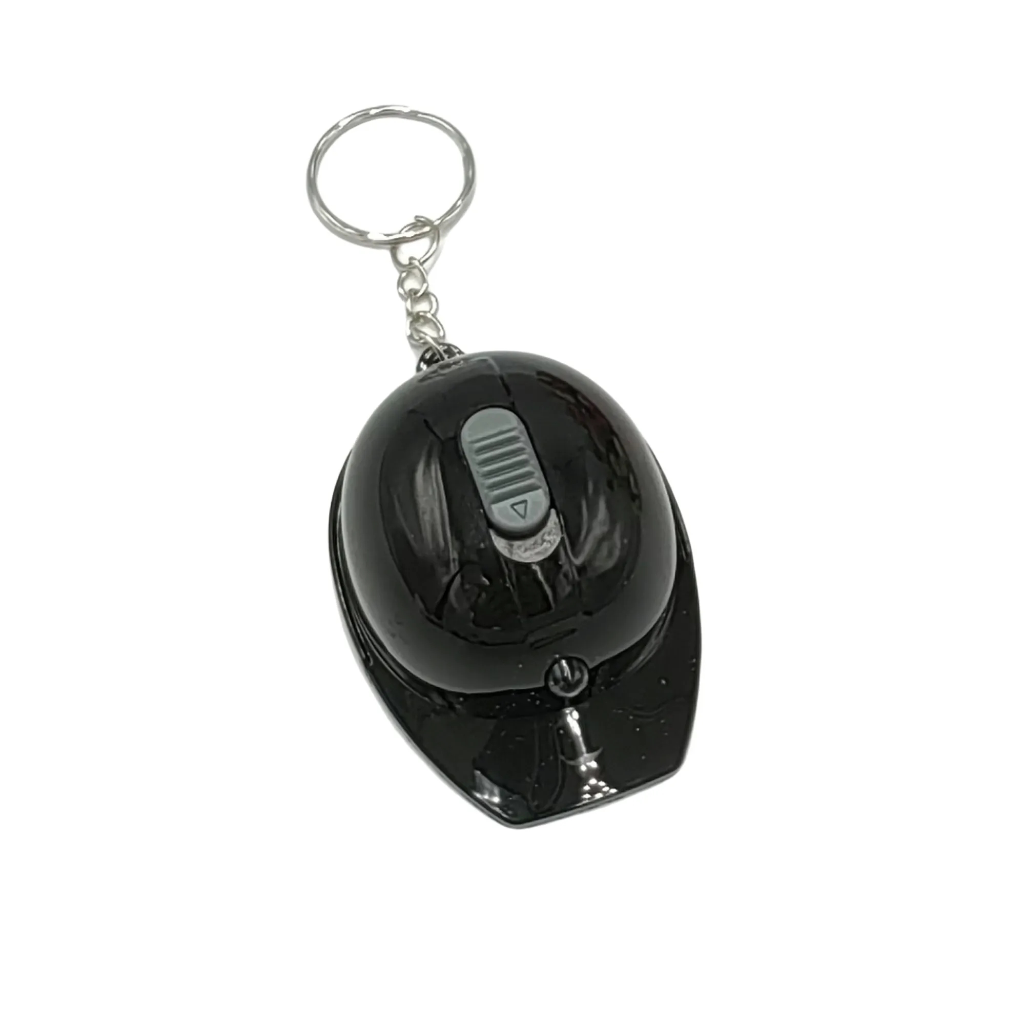 Mini Construction Hat Flashlight Keychain Safety Helmet 3