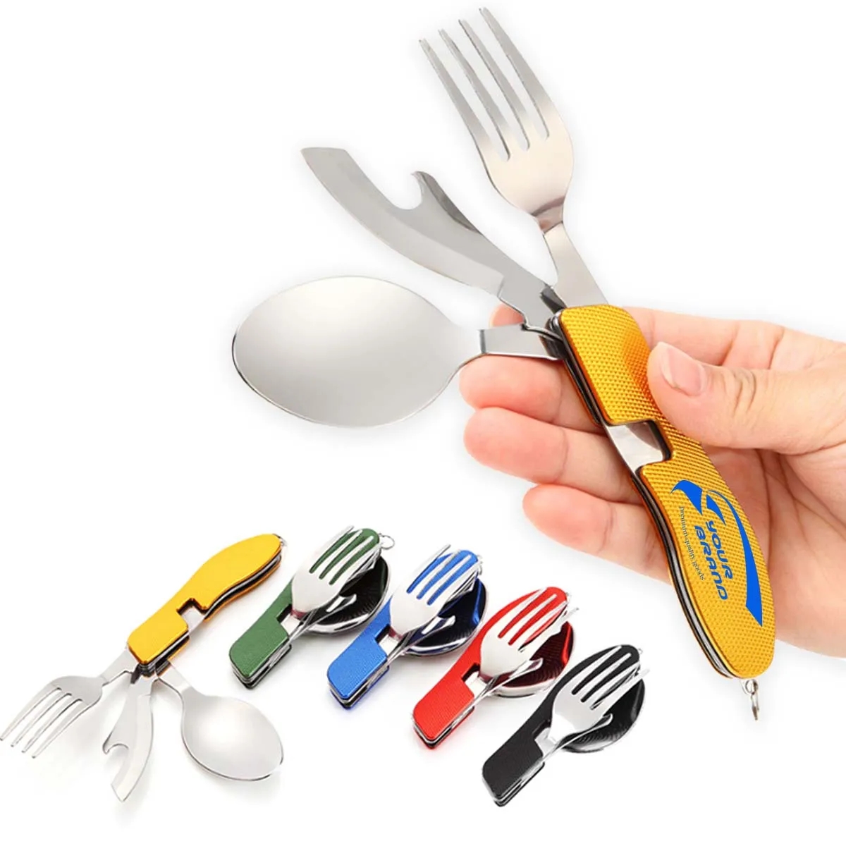3-in-1 Multifunctional Folding Camping Utensil 2