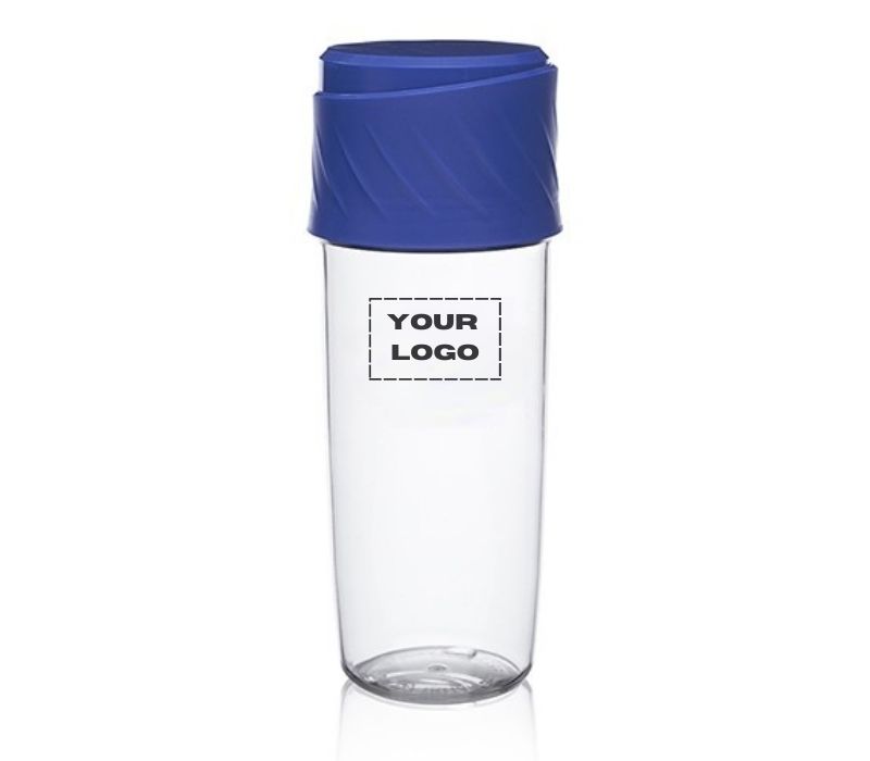 Sip and Snack Sports Plastic Water Bottle, 16 oz. 5