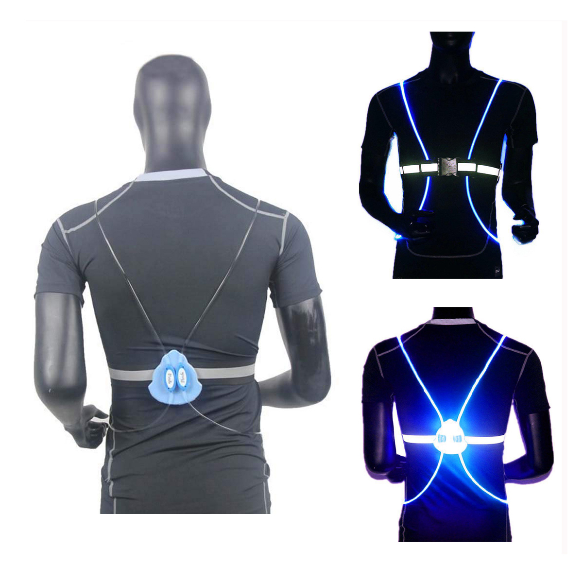 LED Reflective Safety Vest 2
