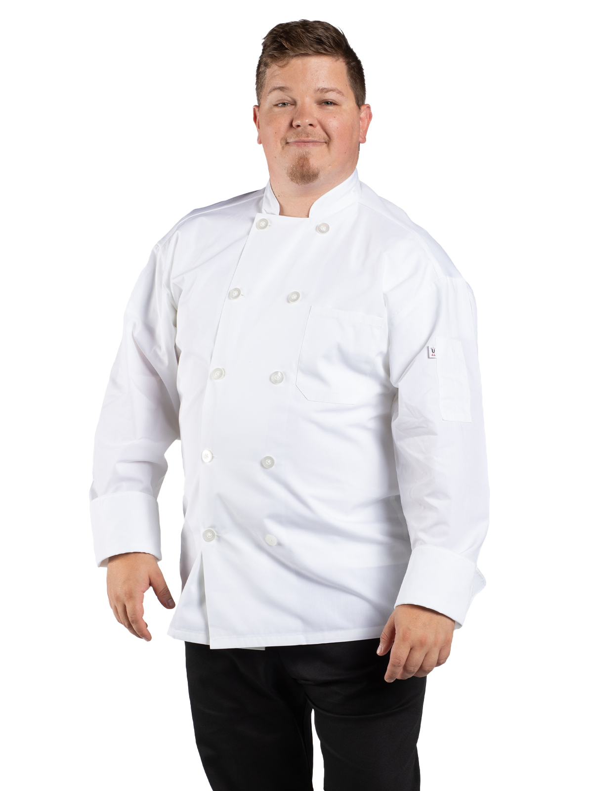 Uncommon Chef - Unisex Reinforced Bar Tacking Chef Coat 6