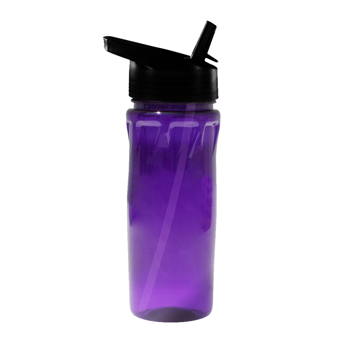 18 oz. Poly-Saver PET Bottle with Straw Cap 7