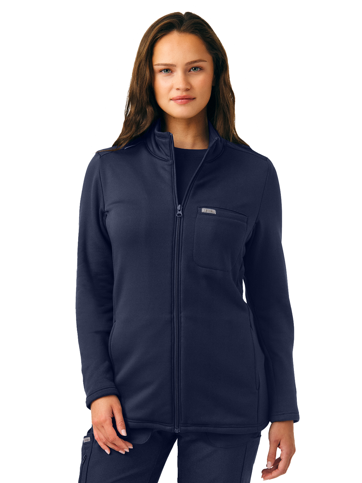 Landau - Forward - Women's Five-Pocket Zip-Front Fleece Jacket 4