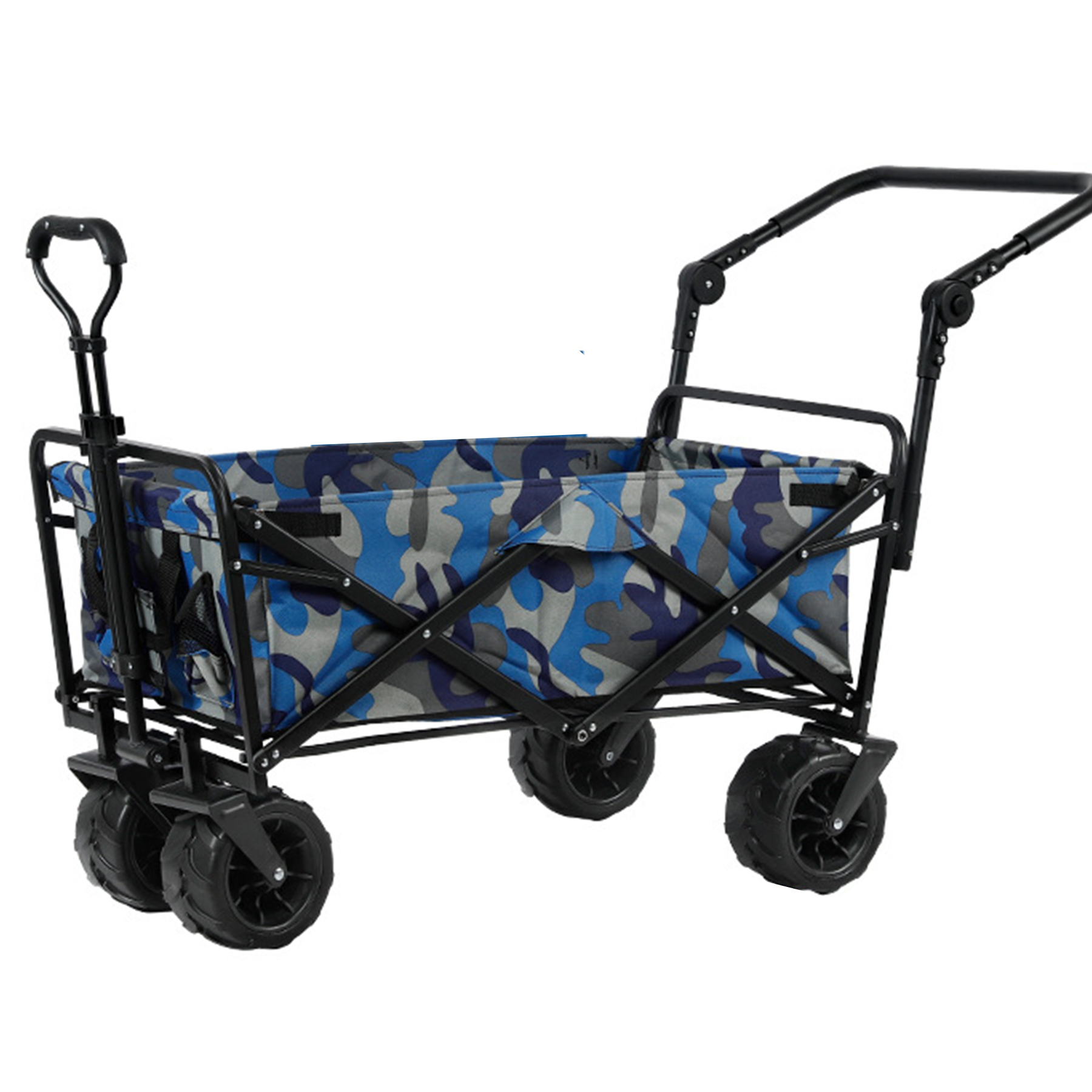 Heavy Duty All Terrain Folding Utility Wagon 5