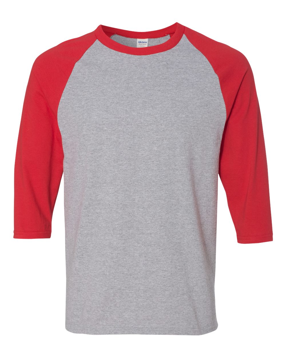 Unisex Heavy Cotton™ Raglan Three-Quarter Sleeve T-Shirt - 5700 32