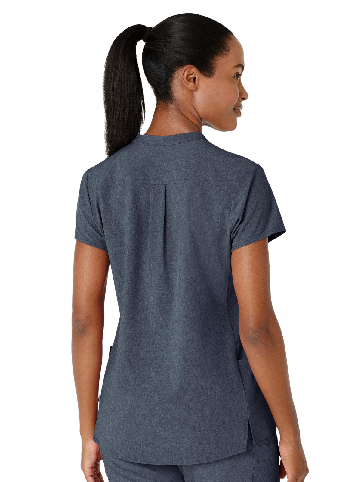 Wink - Renew - Women's Four-Pocket Mandarin Collar Top 14