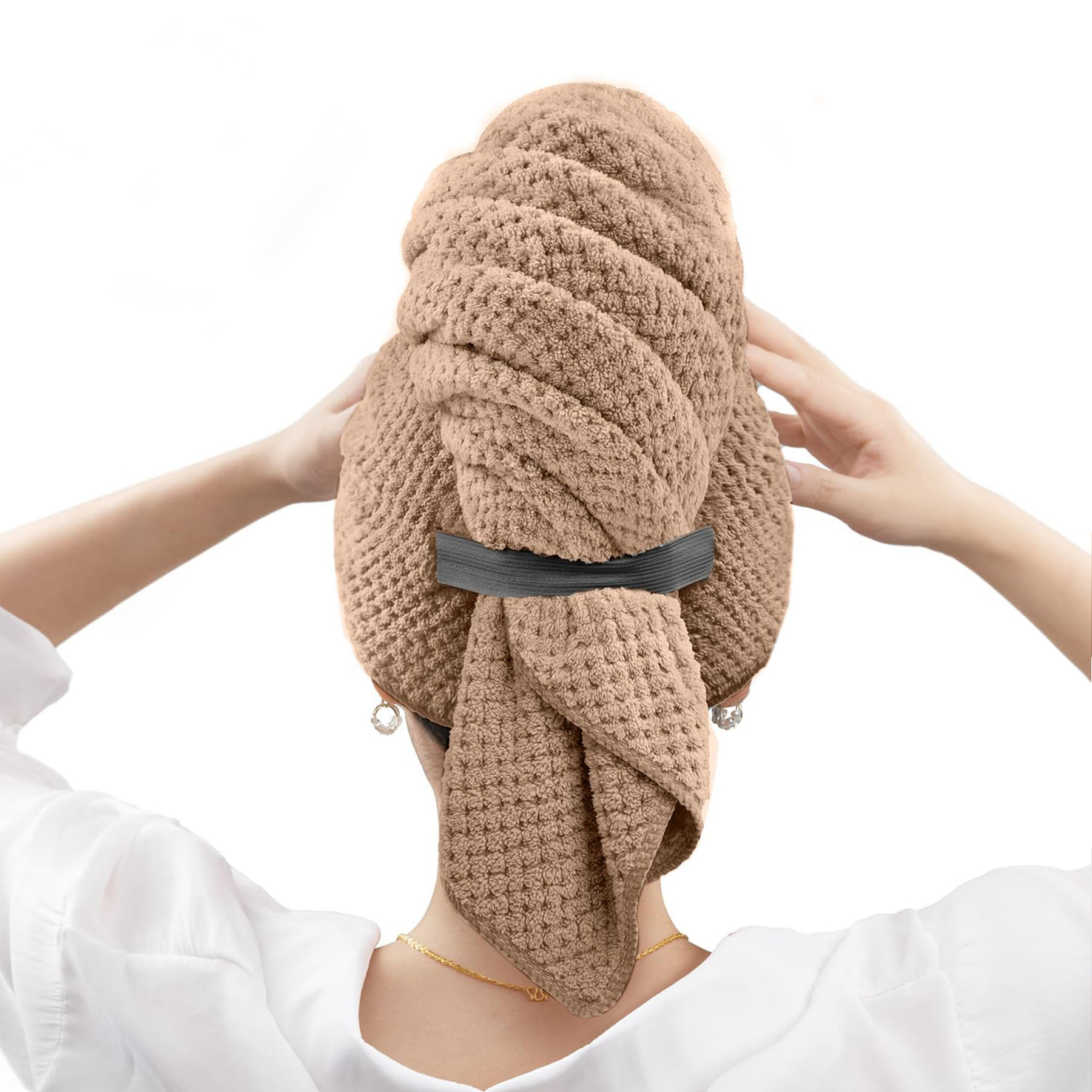 Towel Wrap Hair 6