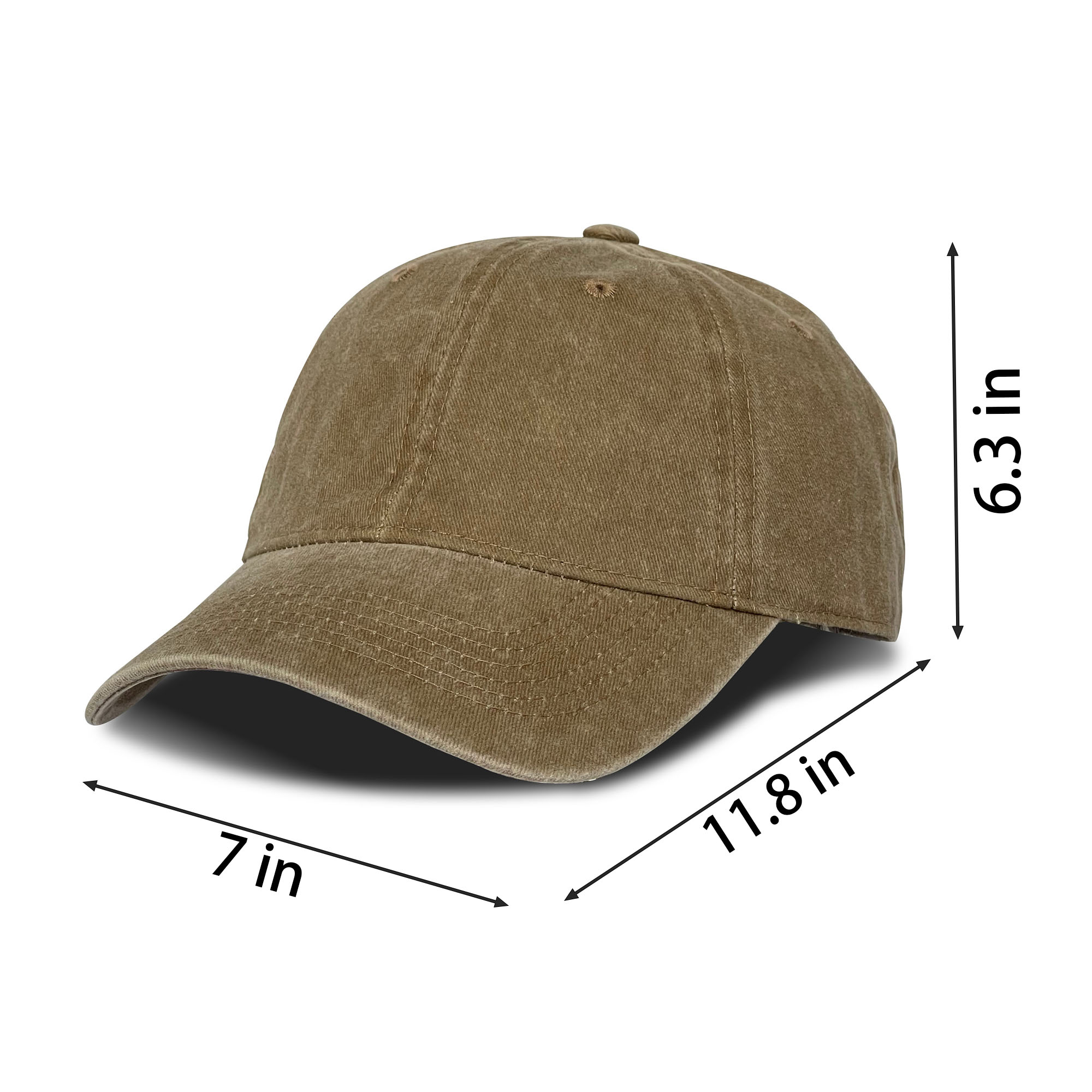 MOQ50 Vintage Washed Distressed Baseball Hats Caps 3