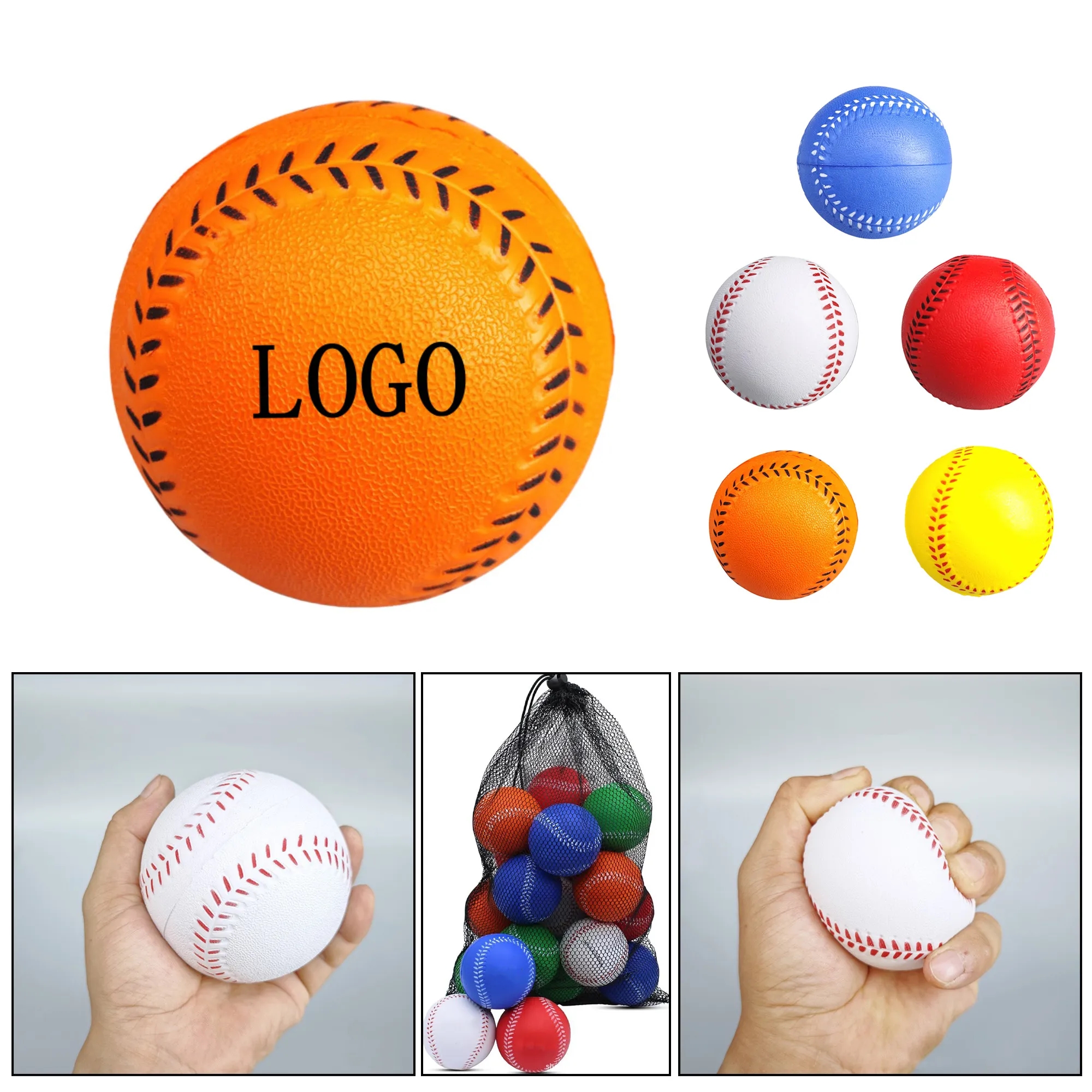 PU Soft Sponge Training Baseball 6