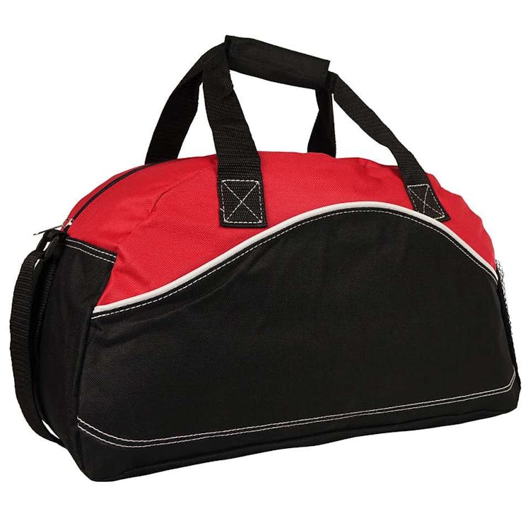 Sky Duffel Bags Black/Red 17.5" 1