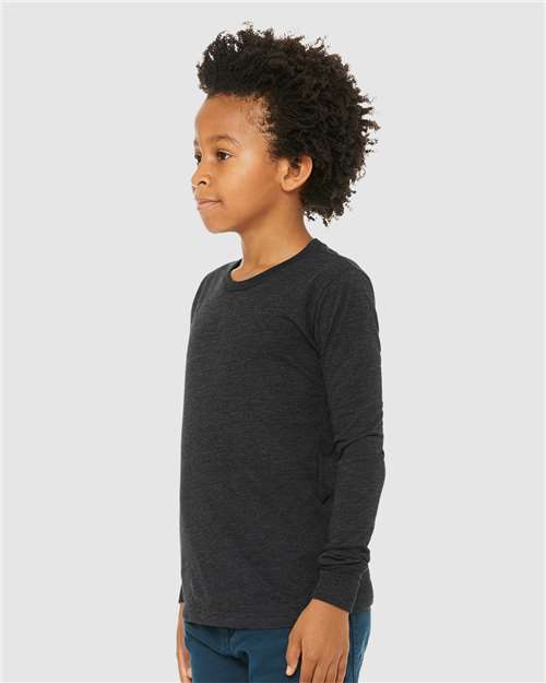 Youth Triblend Long Sleeve Tee - 3513Y 18