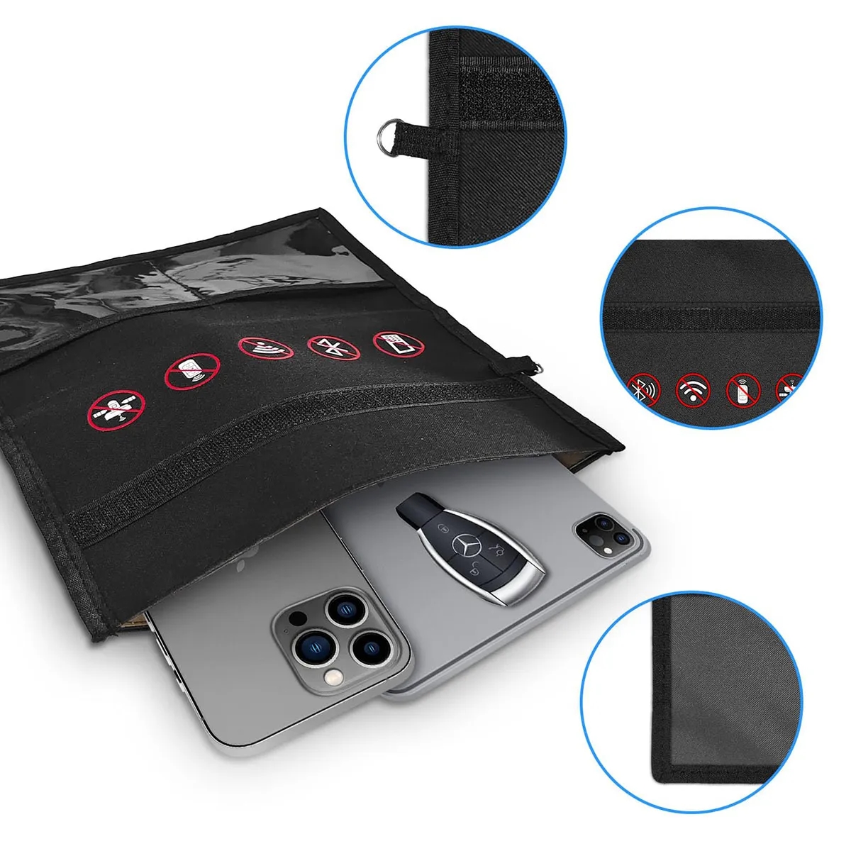 RFID Signal Blocking Bag For Privacy Protection, 5