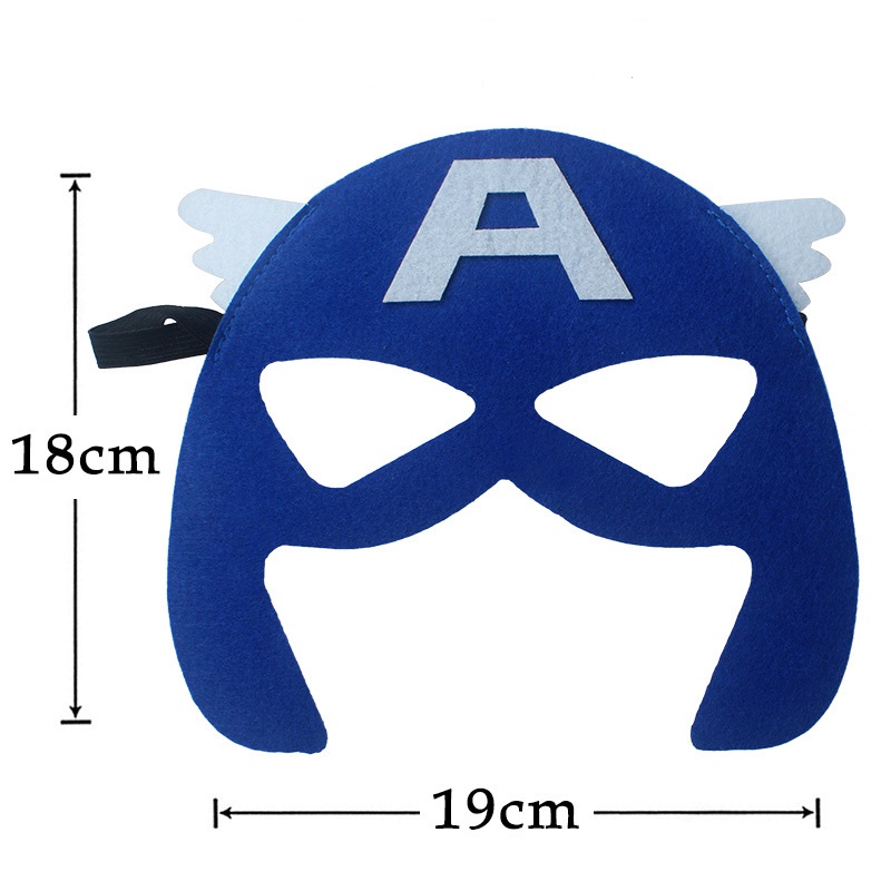 Superhero Felt Mask For Children Cosplay 4