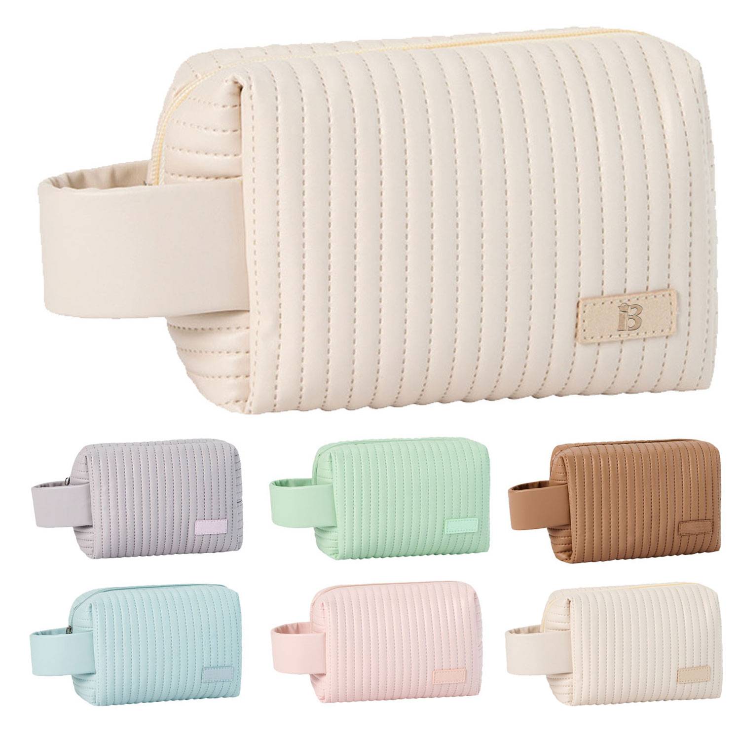 PU Leather Waterproof Cosmetic Bag 1