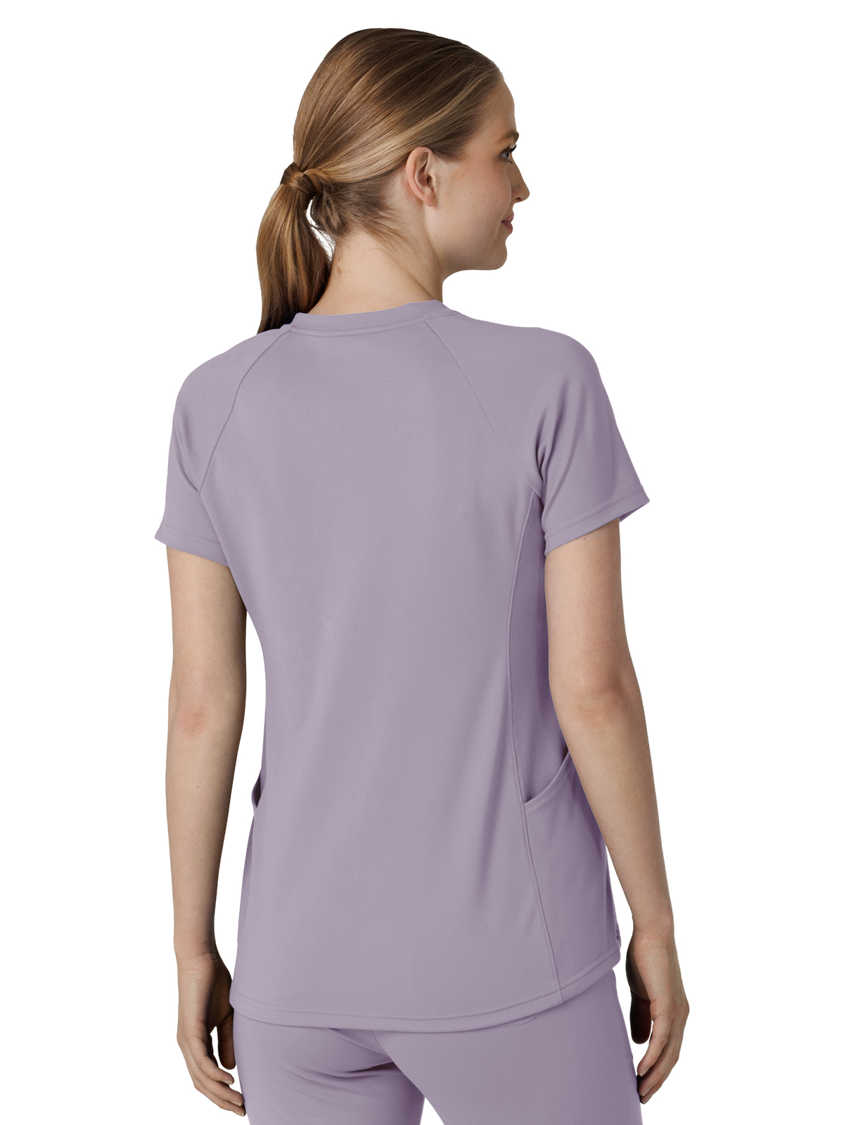 Wink - Renew Knit - Women's Four-Pocket Flex-n-Reach V-Neck Raglan Top 18