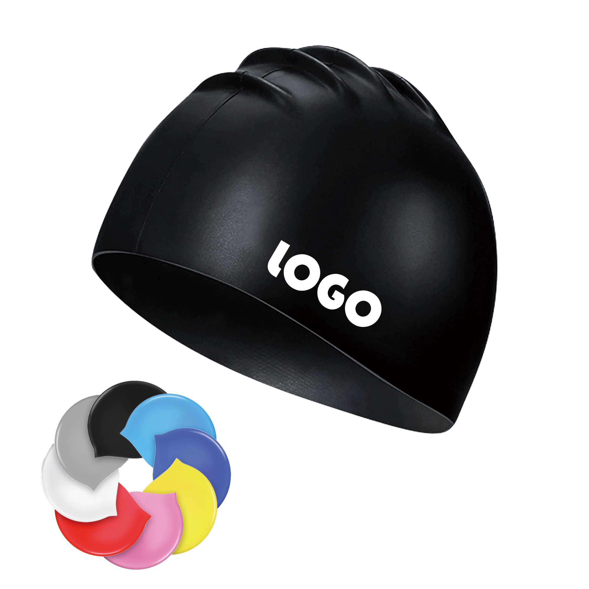 Stretch Silicone Swim Cap 3