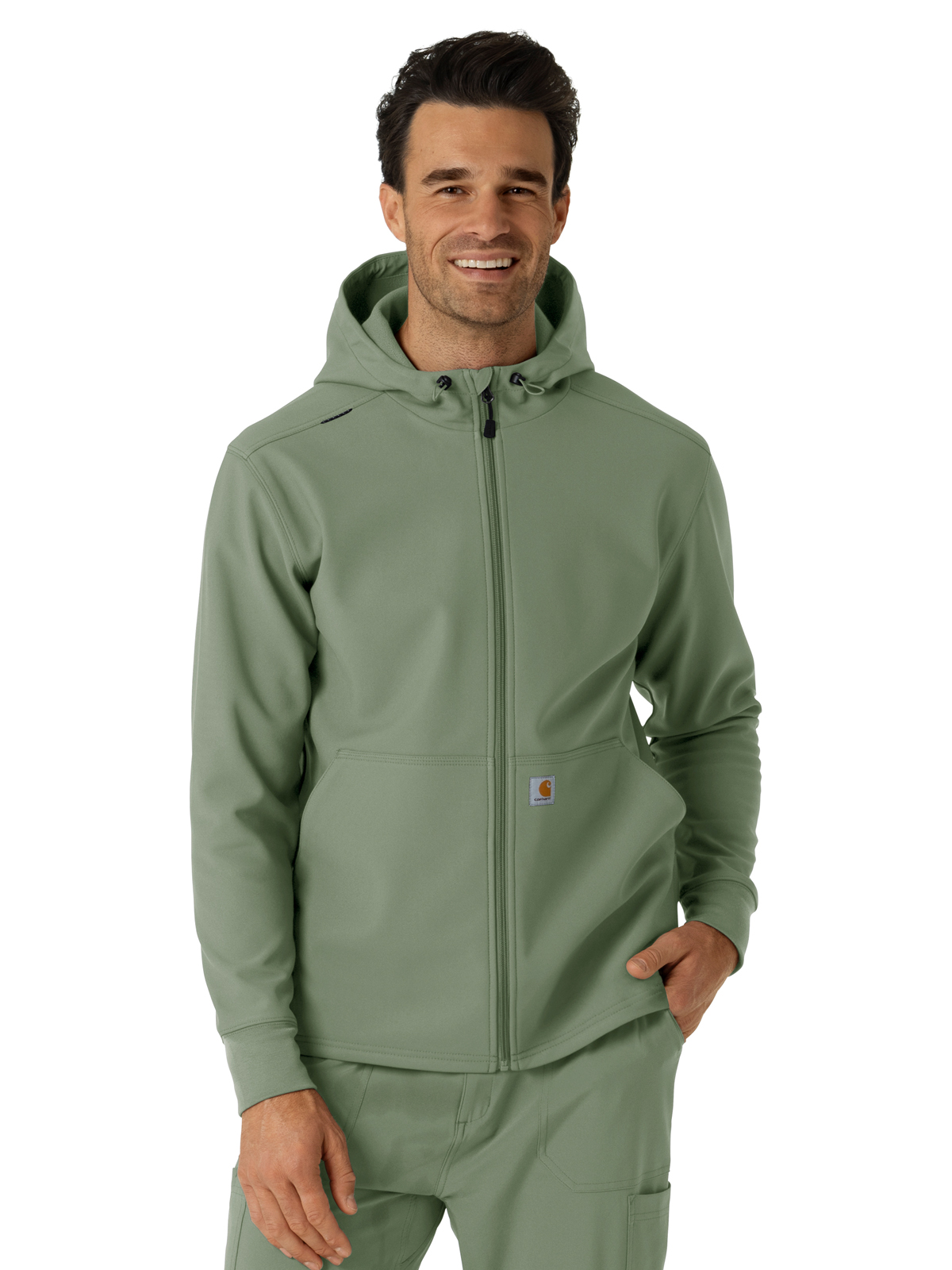 Carhartt - Performance Layers - Men's Three-Pocket Bonded Fleece Hoodie 6