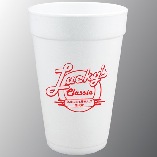 20 oz. Styrofoam Cup 2