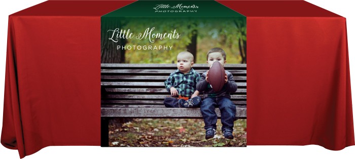 30" x 60" Dye Sublimation Table Runner