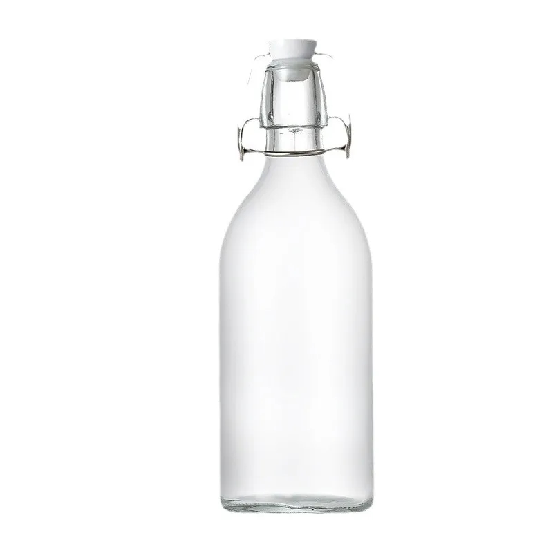 Buckle Glass Beverage Bottle 7