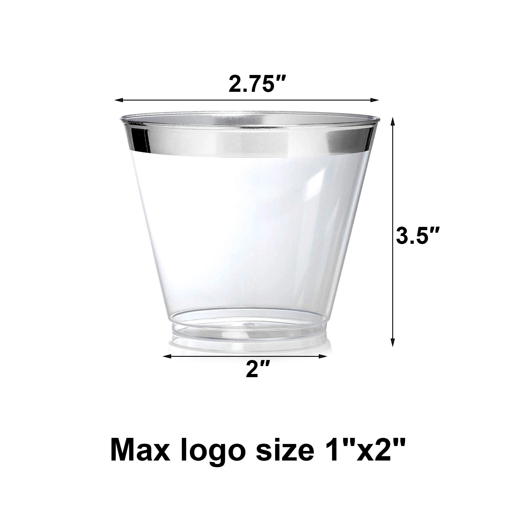 9Oz Disposable Plastic Party Cups 7