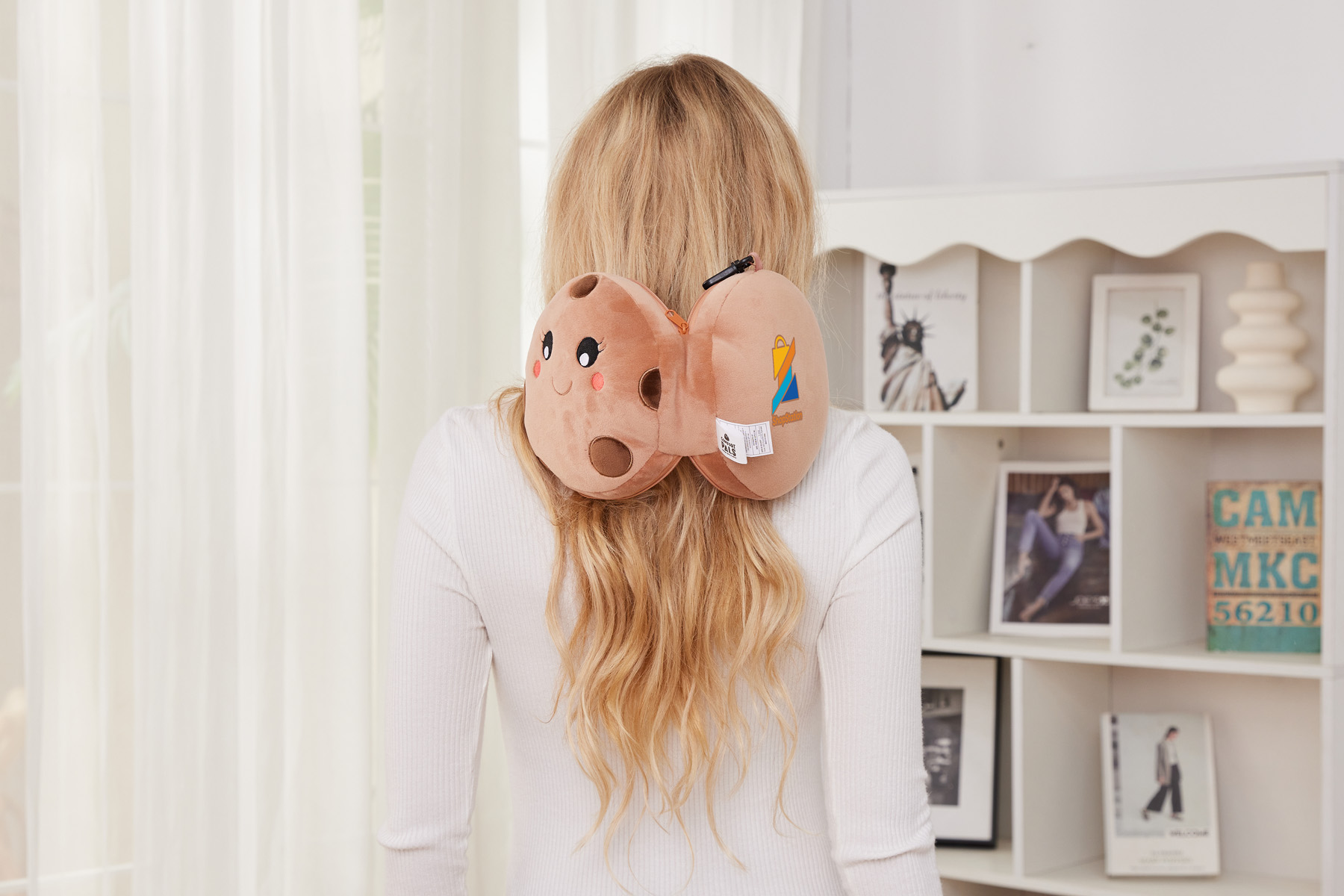 Comfort Pals™ Cookie 2-in-1 Pillow Sleep Mask 1