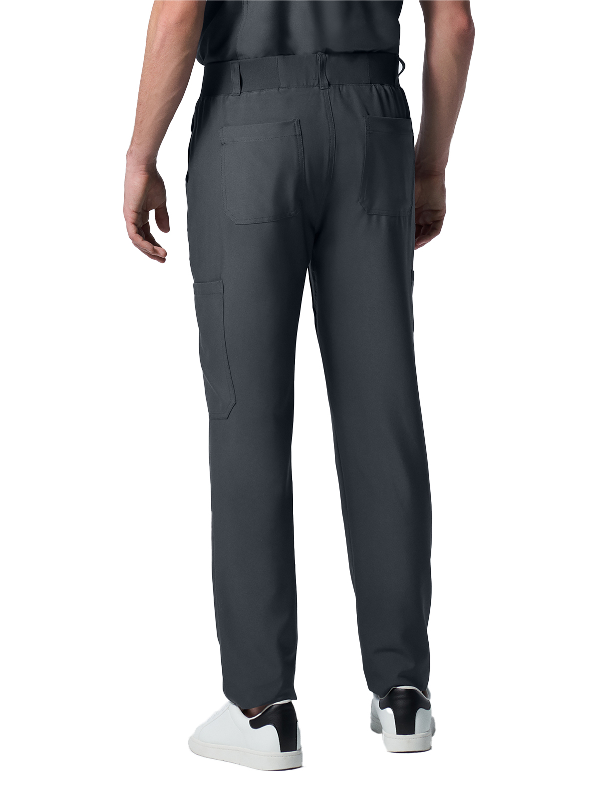 Landau - Forward - Men's Eight-Pocket Mid-Rise Rib-Knit Elastic Waist Cargo Pant 39