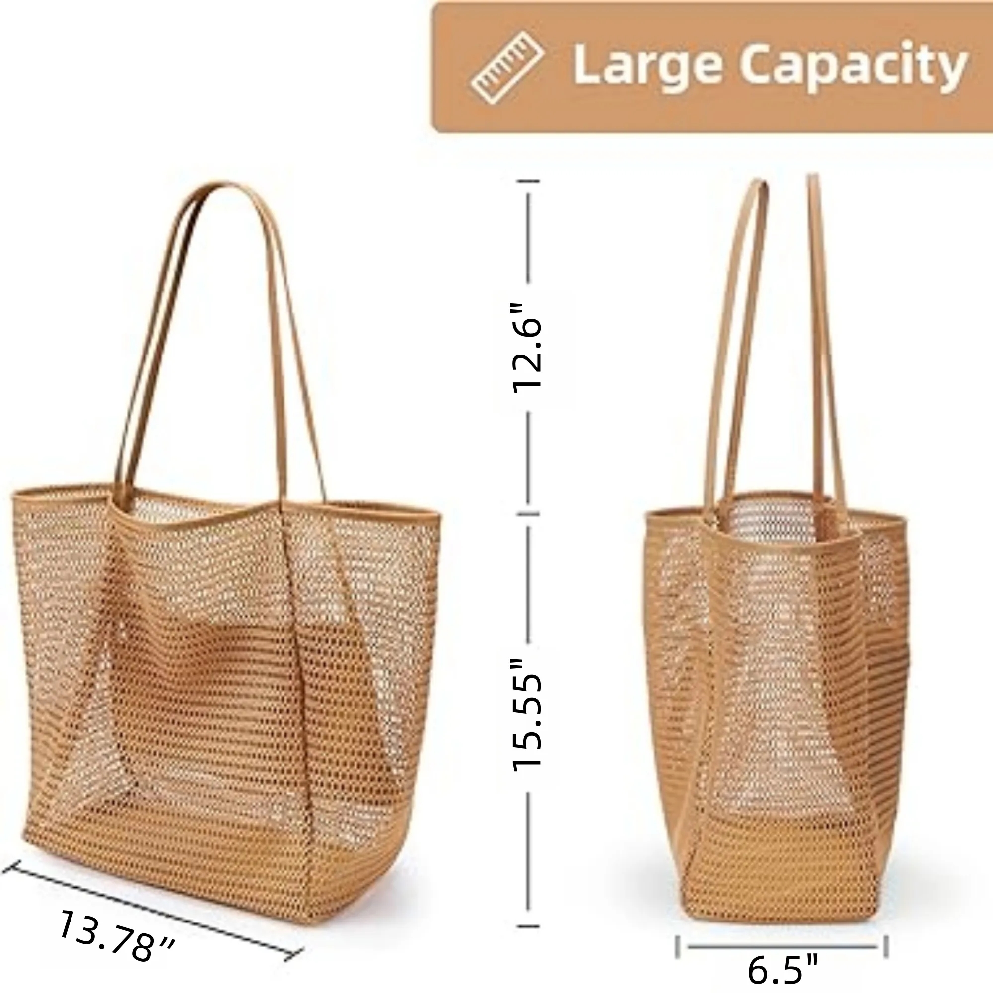Beach Nylon Mesh Tote Bag 10