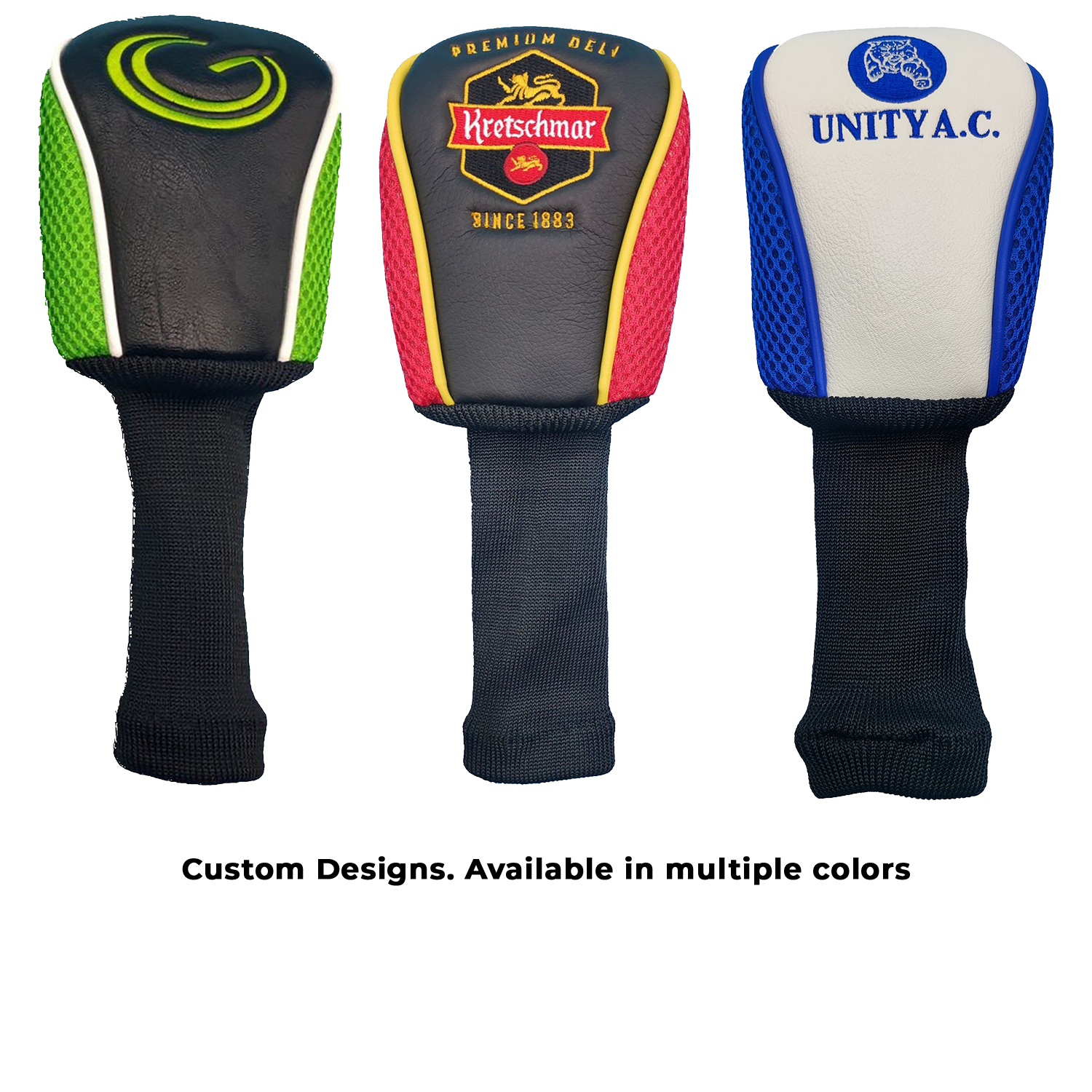 Longneck Mesh Embroidered Hybrid Head Cover 1