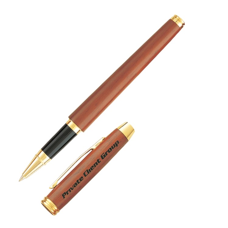 Woodlot Genuine Rosewood Rollerball Pen