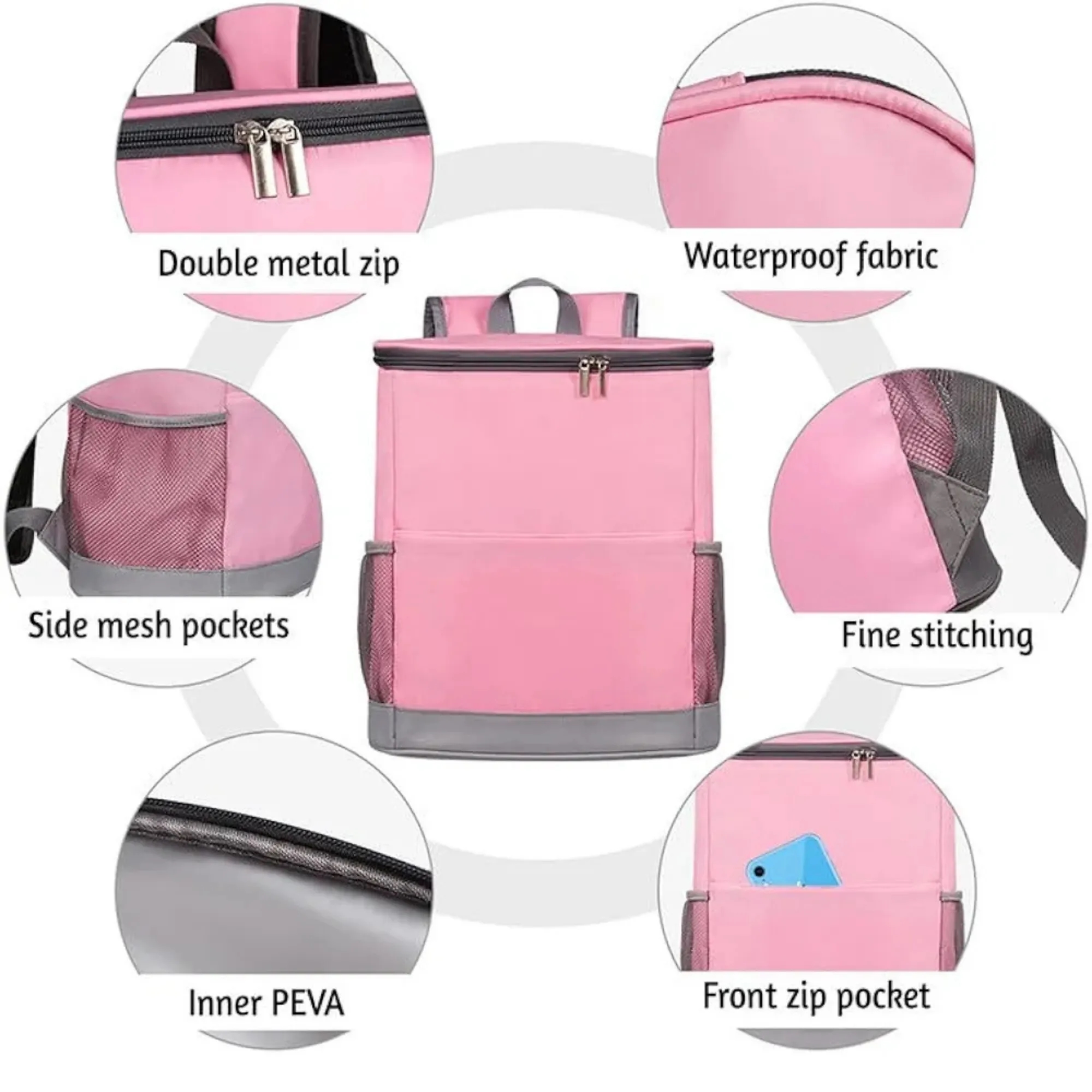Full Color Insulated Cooler Backpack 5