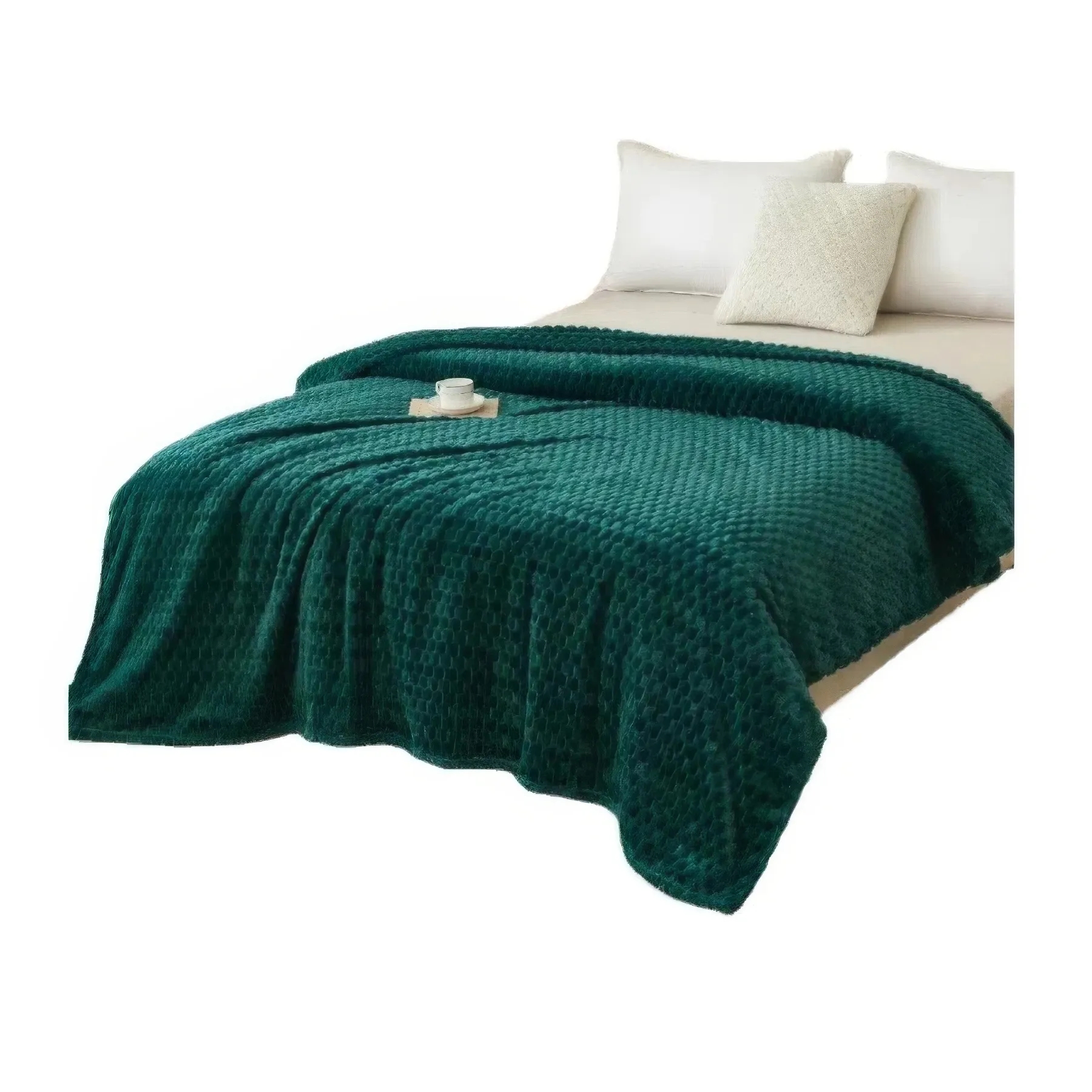 Turtle Shell Jacquard Blanket 3