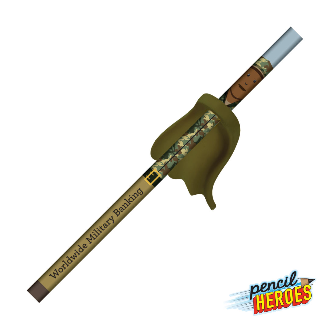 Pencil Heroes® Hometown Series Male w/Cape 6