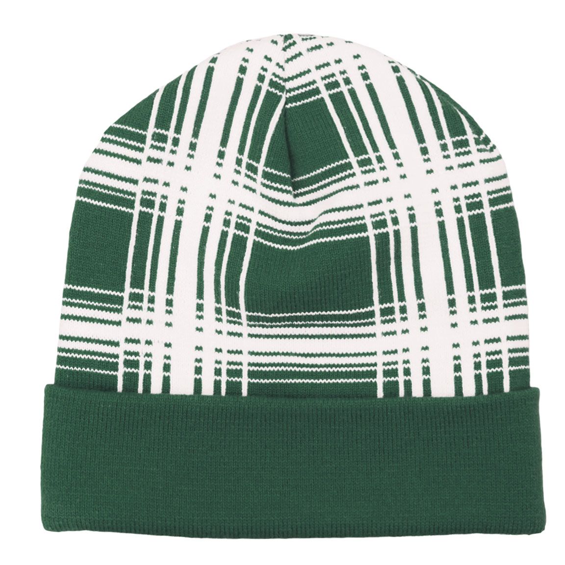 Mega-Plaid Beanie 3