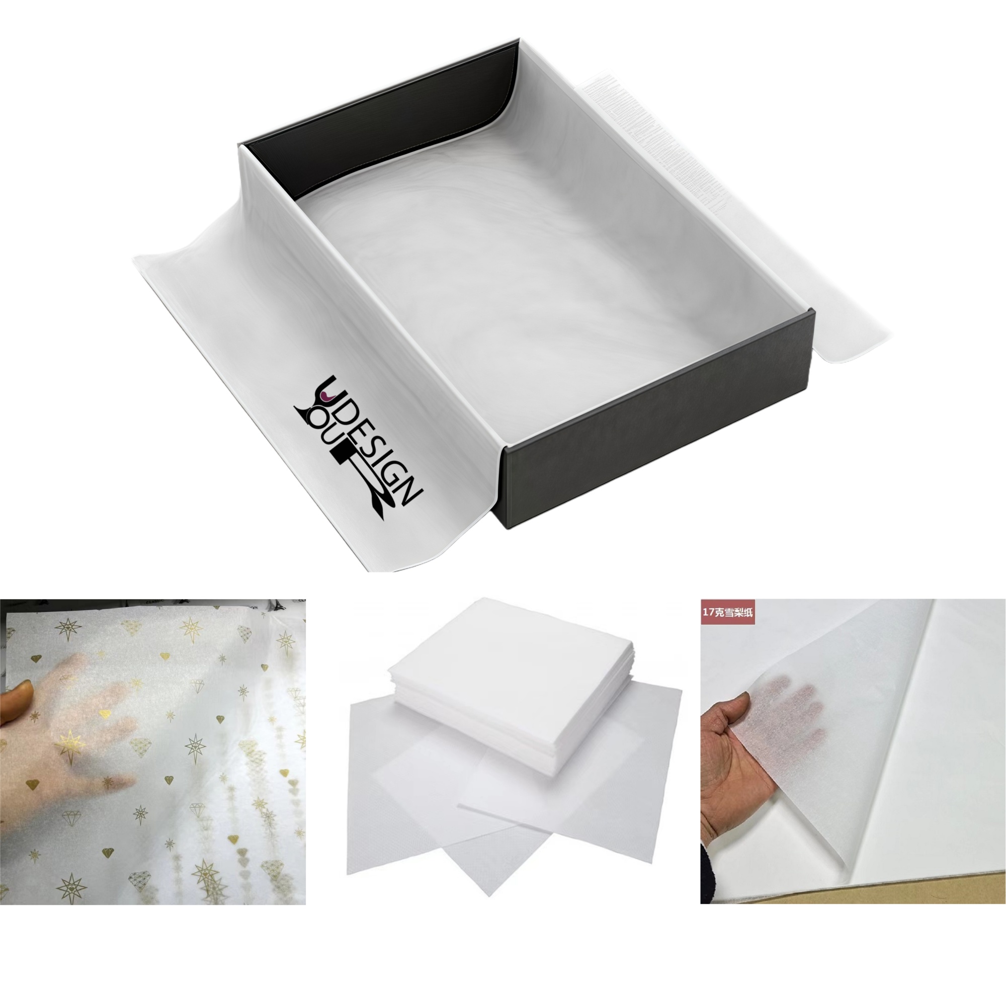 Custom Printed Tissue Paper for Wrapping 40Gsm 2