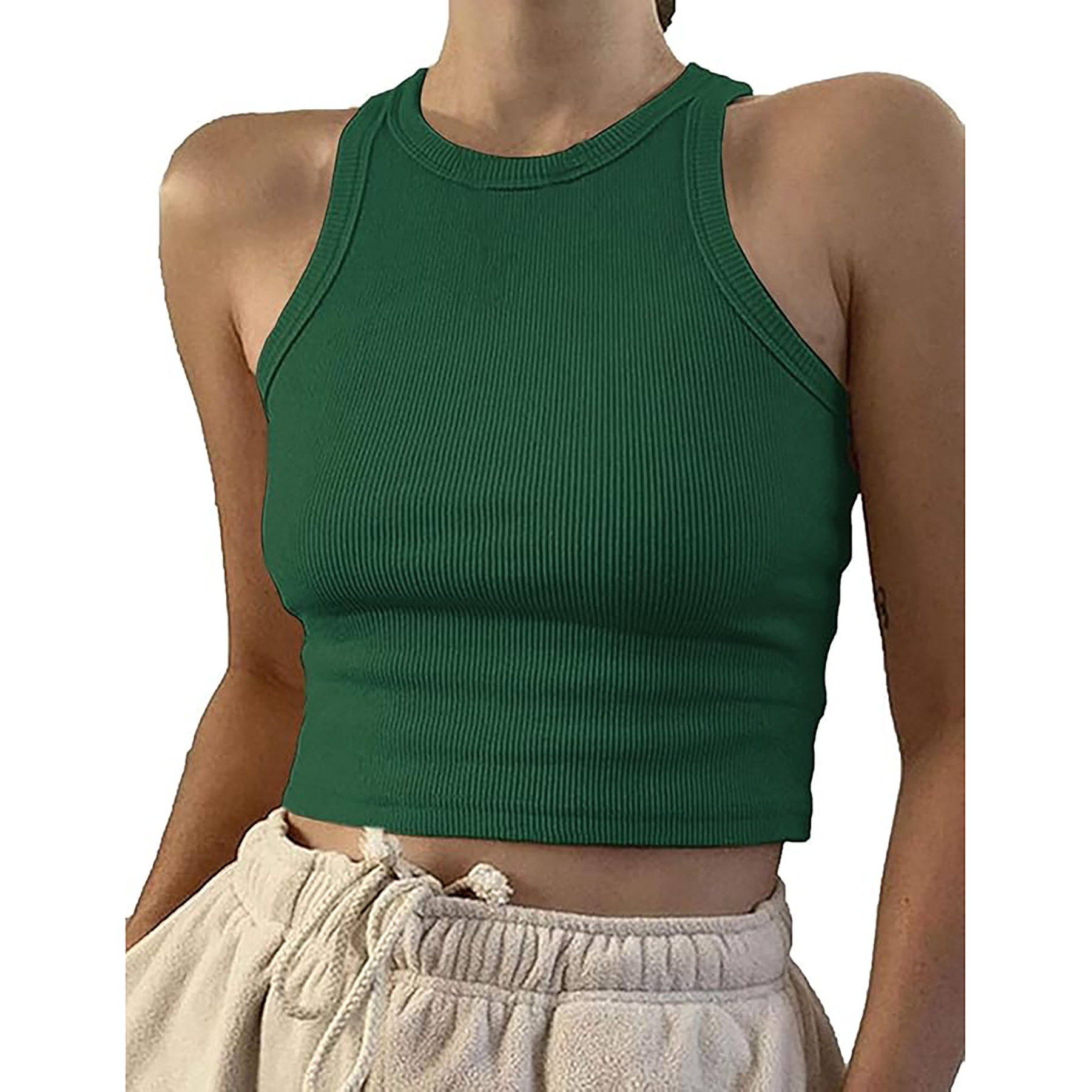 Women Sleeveless Racerback Vest 3